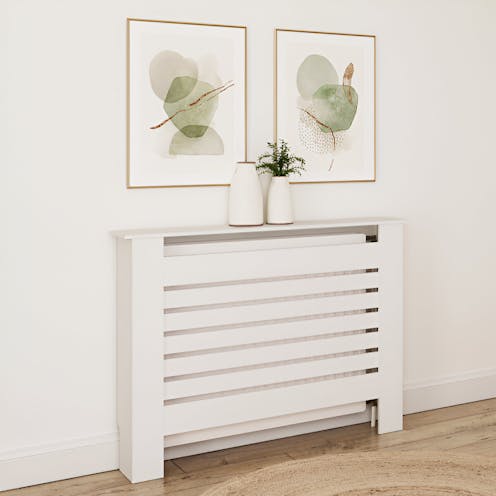 RS Cleo Radiator Cover Medium White