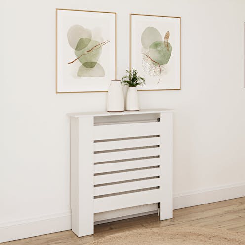 RS Cleo Radiator Cover Small White