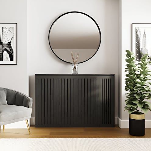 RS Cooper Storage Radiator Cover Black