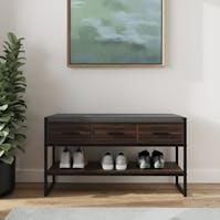 RS Quinn Industrial Shoe Storage Bench