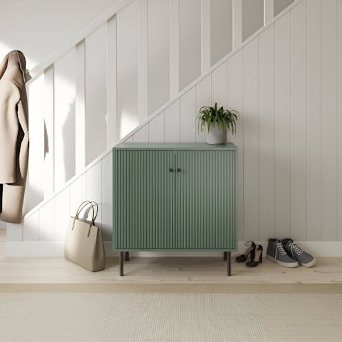 RS Garrucha Utility Shoe Cabinet Green