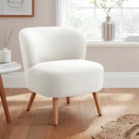 RS Evie Teddy Accent Chair Cream