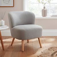 RS Evie Teddy Accent Chair Grey