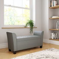 RS Verona Window Seat Grey PU