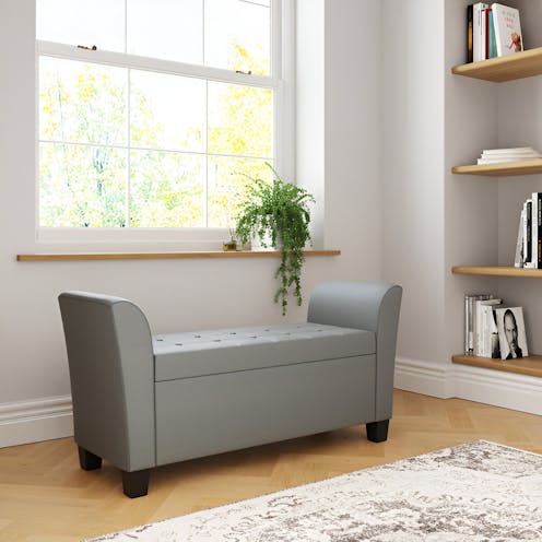 RS Verona Window Seat Grey PU