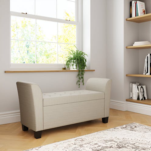 RS Verona Window Seat Natural Fabric