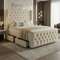 Rapyal Sleep Regent Premium Velvet Divan Bed