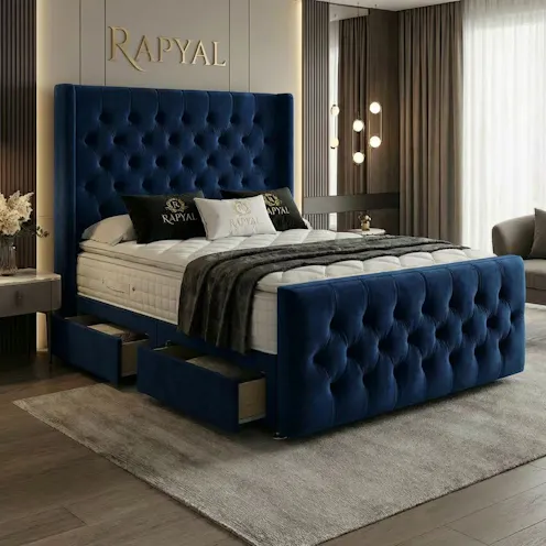 Rapyal Sleep Regent Premium Velvet Divan Bed
