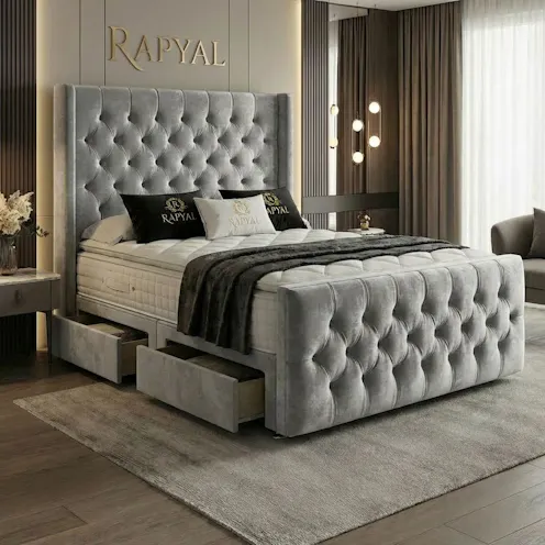Rapyal Sleep Regent Premium Velvet Divan Bed