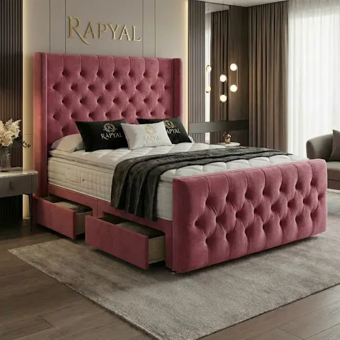 Rapyal Sleep Regent Premium Velvet Divan Bed