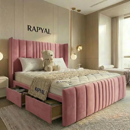 Rapyal Sleep Savoy Premium Velvet Divan Bed