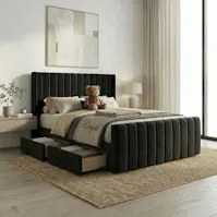 Rapyal Sleep Orion Premium Velvet Divan Bed