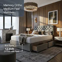 Rapyal Sleep Amalfi Premium Velvet Divan Bed