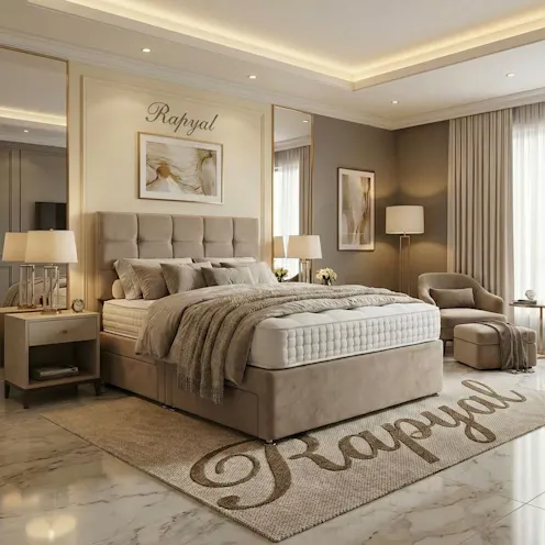 Rapyal Sleep Riviera Premium Velvet Divan Bed