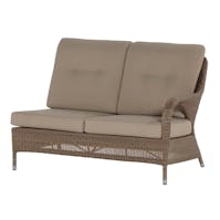 4 Seasons Outdoor Sussex Modular 2 Seater Right or Left Arm Rest 