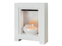 Fireplaces 4 Life  Monet 23'' White Electric Fireplace Suite