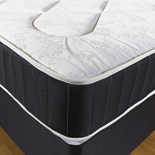 Hf4you  Ortho Black Deep Quilted Damask Mattress