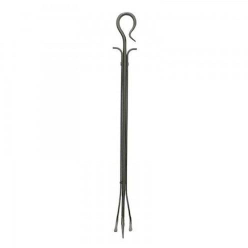 The Gallery Collection Gun Metal Log Tongs