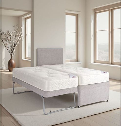 Rapyal Deep Quilted Chenille Guest Bed Trundle