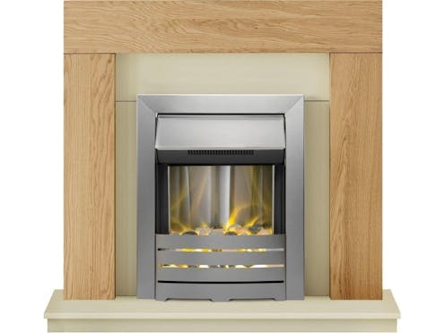 Fireplaces 4 Life  Dakota 39'' Helios Electric Fireplace Suite
