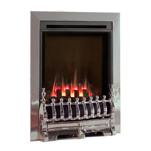 Flavel Windsor Traditional High Efficiency Brass Gas Fire