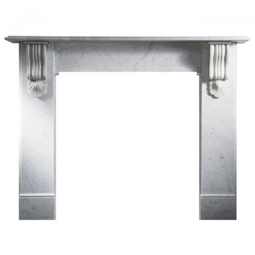 The Gallery Collection Kingston 56'' Marble Fire Surround