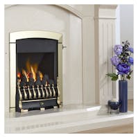 Flavel Calypso Plus Brass Gas Fire