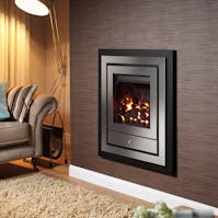 Crystal Fires Option 4 Hole In The Wall Gas Fire