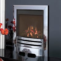 Flavel Calibre Silver Balanced Flue Gas Fire