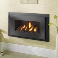 CrystalFires Miami Glass Fronted Hole in the Wall Gas Fire