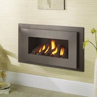 CrystalFires Miami Glass Fronted Hole in the Wall Gas Fire
