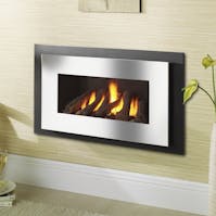 CrystalFires Miami Glass Fronted Hole in the Wall Gas Fire