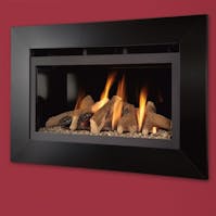 Flavel Jazz Silver Balanced Flue Wall Mounted Gas Fire