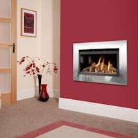 Flavel Jazz Silver Balanced Flue Wall Mounted Gas Fire