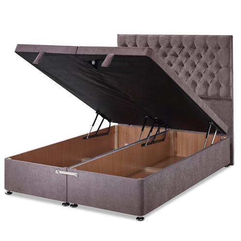 Healthopaedic Twix Chenille Ottoman Storage Divan Base
