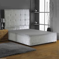 Hf4you  Crushed Velvet Divan Base With Drawers