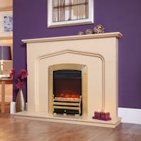 Celsi Electriflame XD Caress Daisy Hearth Mounted Electric Fire