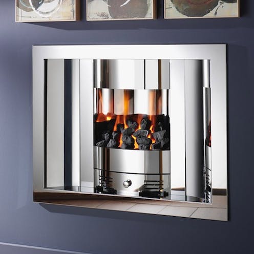 Crystal Fires Scoop Hole in the Wall Gas Fire