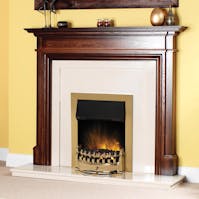 Dimplex Stamford Brass Optiflame® LED Electric Fire