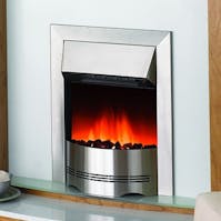 Dimplex Elda Stainless Steel Optiflame® Electric Fire