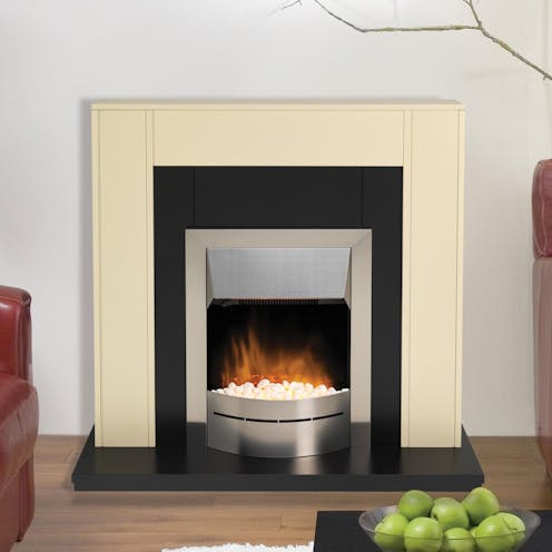 Dimplex Montclair Stainless Steel Optiflame® Electric Fire