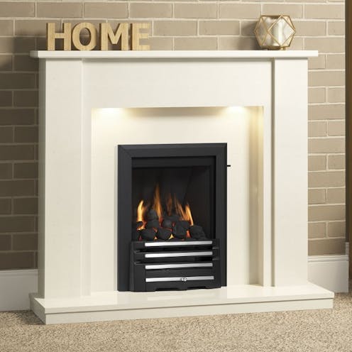 Be Modern Classic Inset Gas Fire with Axton Fret