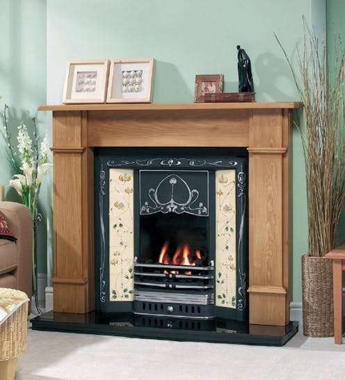 Cast Tec Art Nouveau Cast Iron Insert