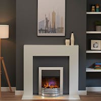 Dimplex Torridon Chrome Optiflame 3D Electric Inset Fire