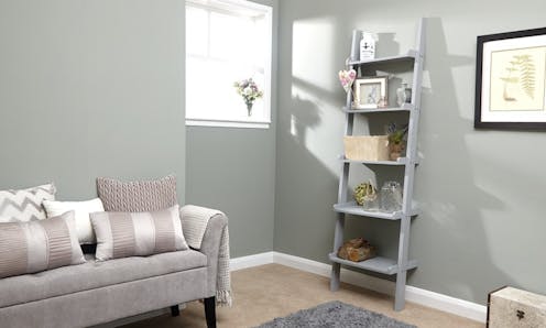 GFW Ladder Style 5 Tier Wall Rack Gray