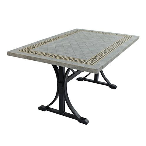 Europa Byron Manor Burlington Ceramic Garden Dining Table