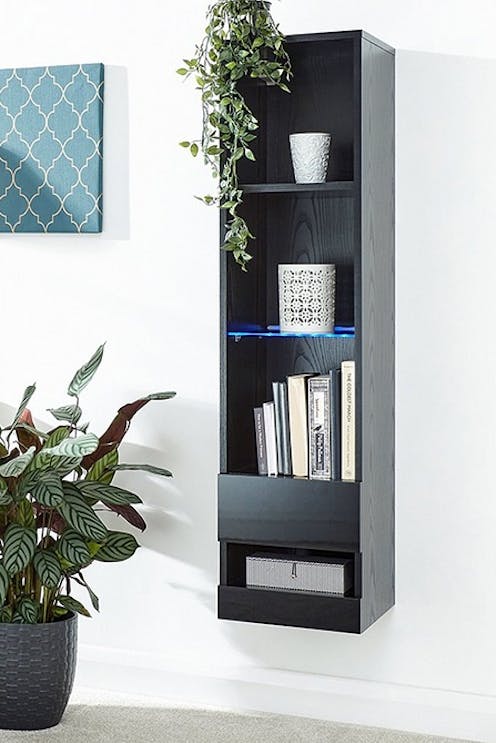 GFW Galicia Tall Shelf Unit with LED