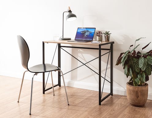 GFW Bramwell Folding Desk Sonoma Oak