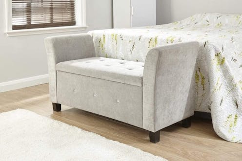 GFW Verona Diamante Window Seat with Crystals - Silver / Grey