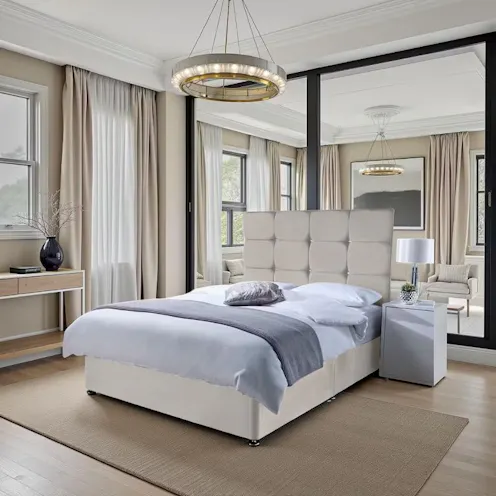 Rapyal Sleep Berlin White Memory Sprung Bed Set